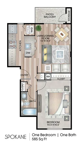 Floor plan Spokane