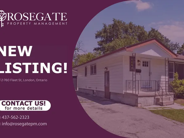 760 Fleet St #2, London, ON N5Y 1R6