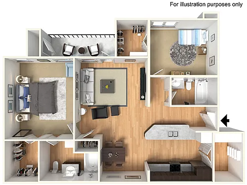 Floor plan Charleston II