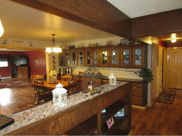 Big and open spaces as you come into this home.