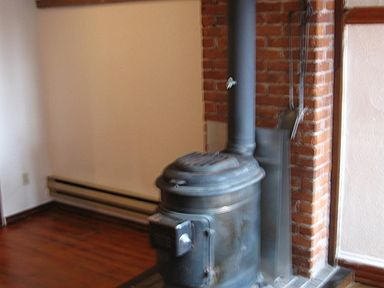 wood burning stove