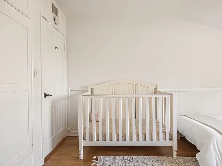 Crib available upon request.