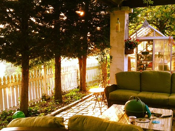 Beautiful back living area