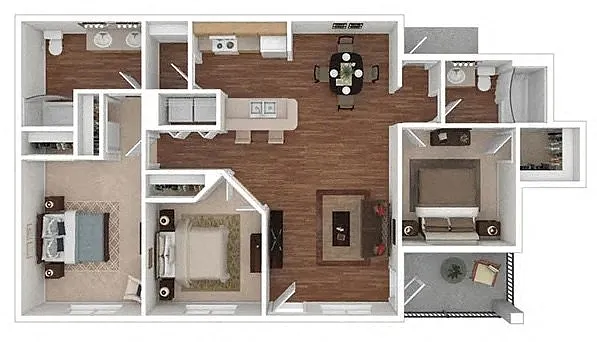 Floor plan Desert Moon