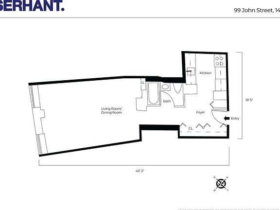 2nd image of 99 John St APT 1412