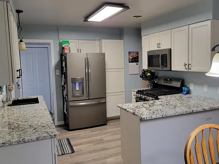 Kitchen on main level.