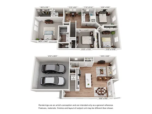 Floor plan D1