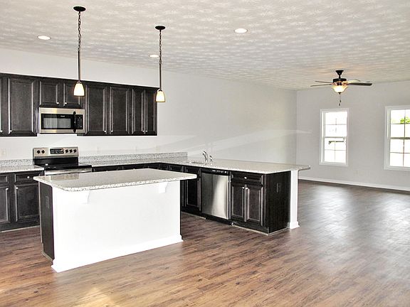 Kitchen looking into Living Room