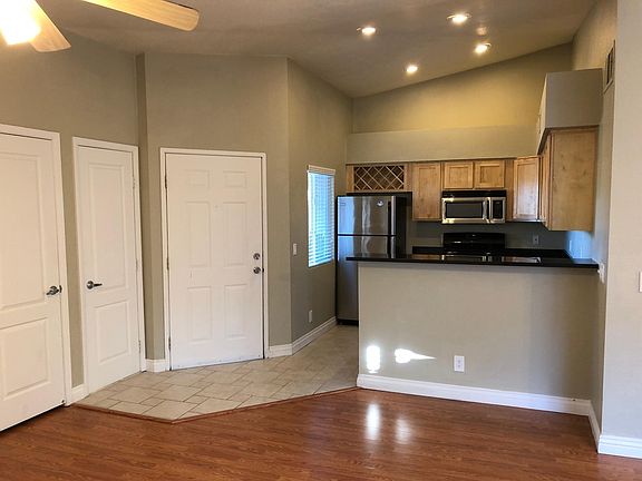 Kitchen and entrance door