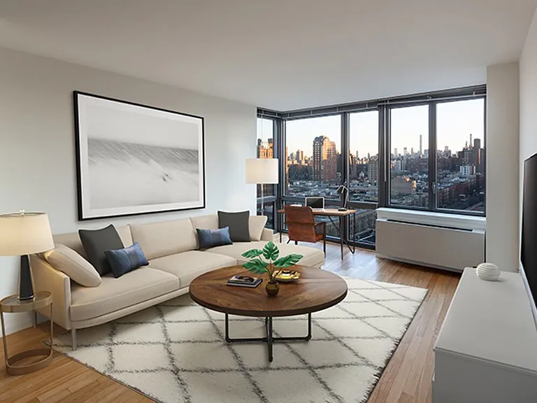 Classic Package I living area with hard surface flooring