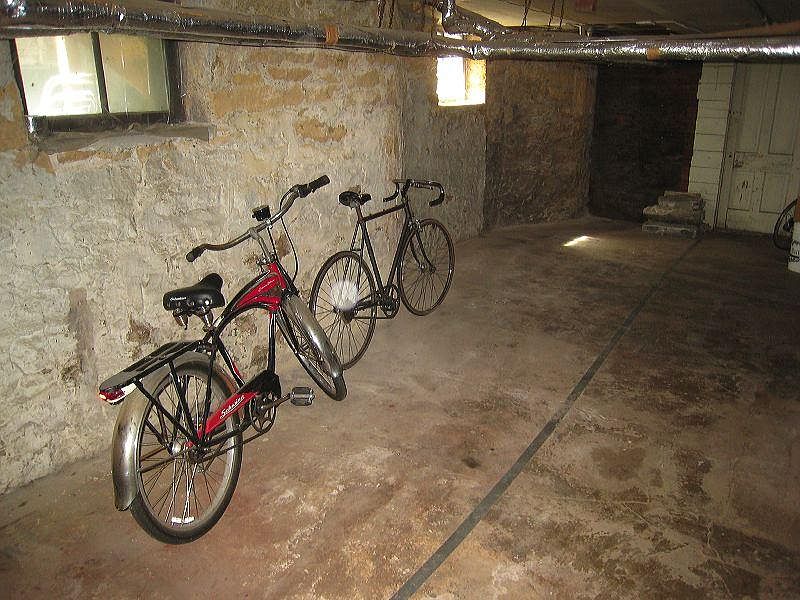 basement storage...