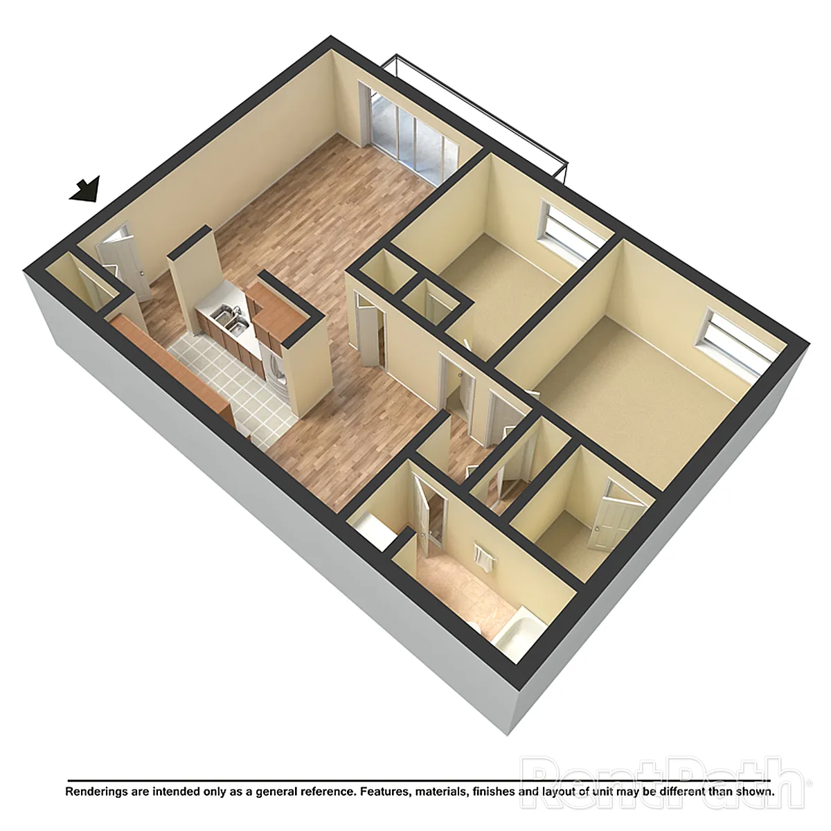 Floor plan 2x1F