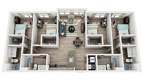 Floor plan D1
