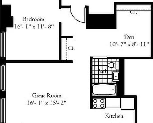 2nd image of 88 Greenwich St APT 1203