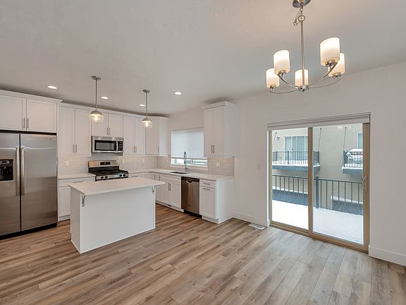 2nd level: Kitchen, dinning, living room and half bath