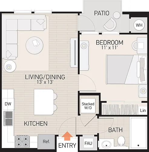 Floor plan Plan 1