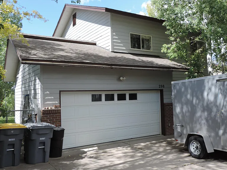 Two car garage.