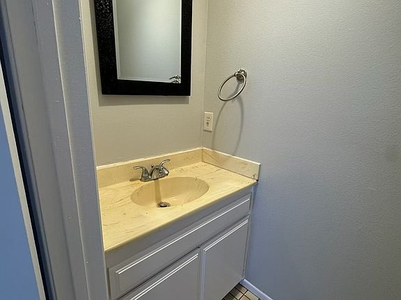 Half bathroom on first floor