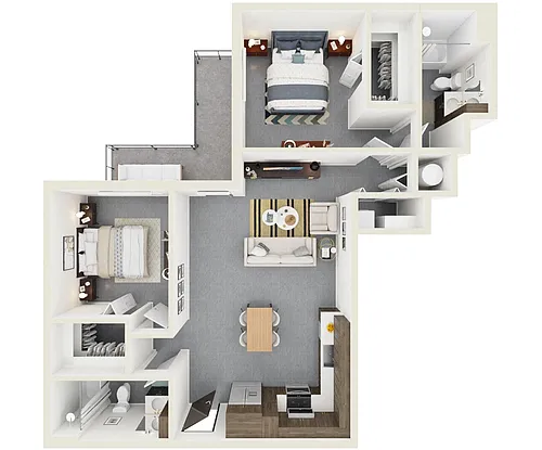 Floor plan B7