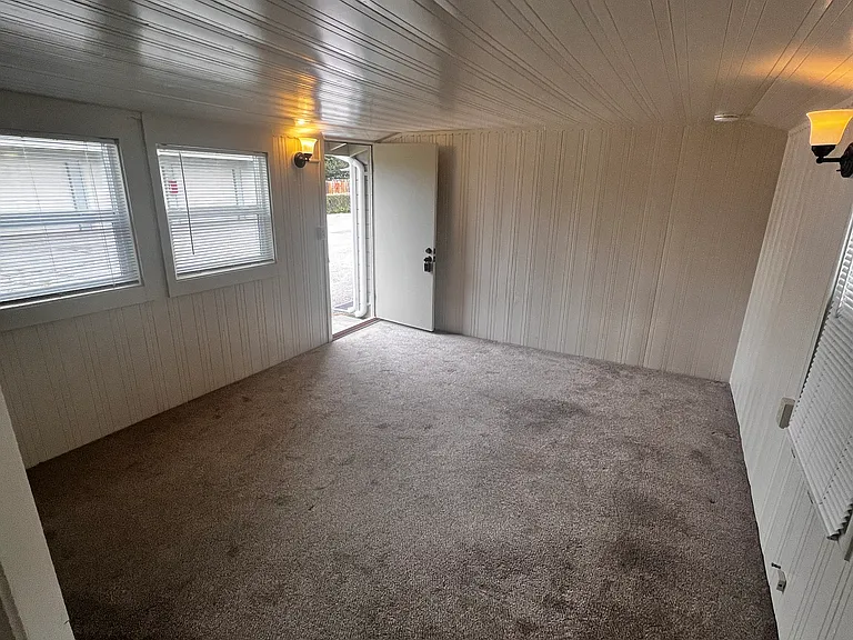 Main living area from closet perspective