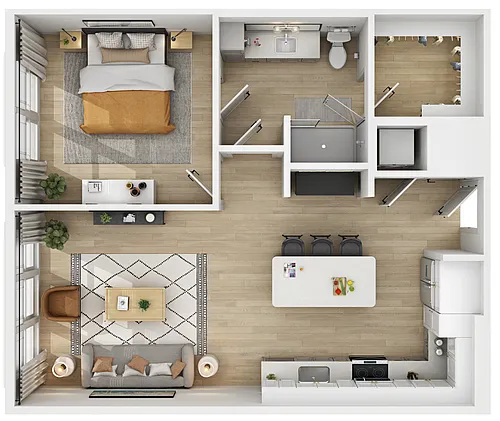 Floor plan A22