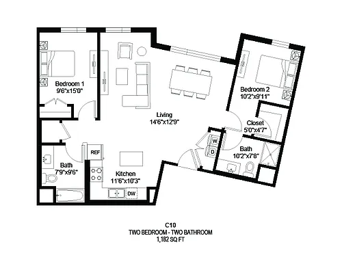 Floor plan C10