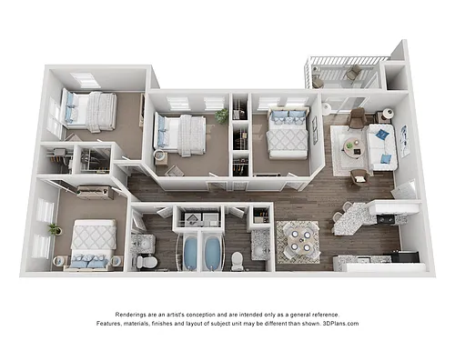 Floor plan Willow