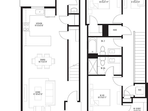 North Bluff Home A2 Floorplan