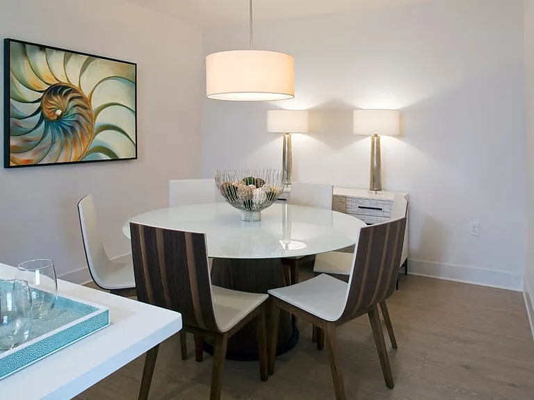 Dining Room in Select Units