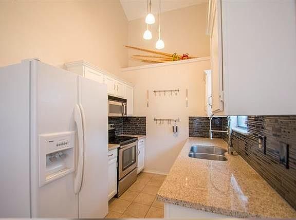 Kitchen with skylight