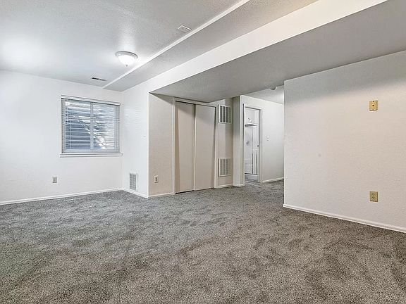 Finished Downstairs Basement open space.