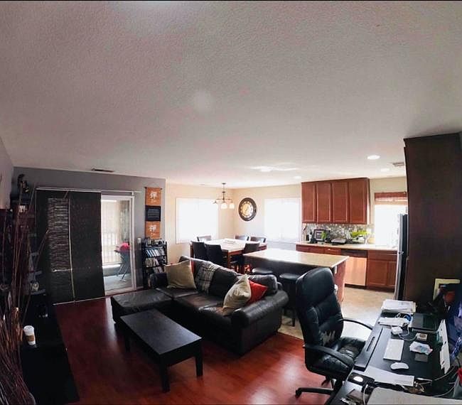 Living Room + Kitchen