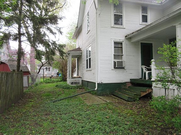 This is were the wrap around porch leads into the current dining room but is a separate entrance fro