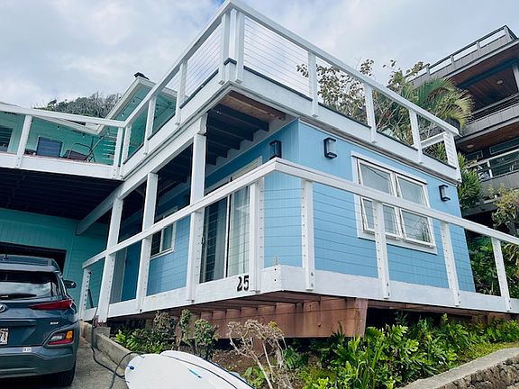 Private entrance and parking