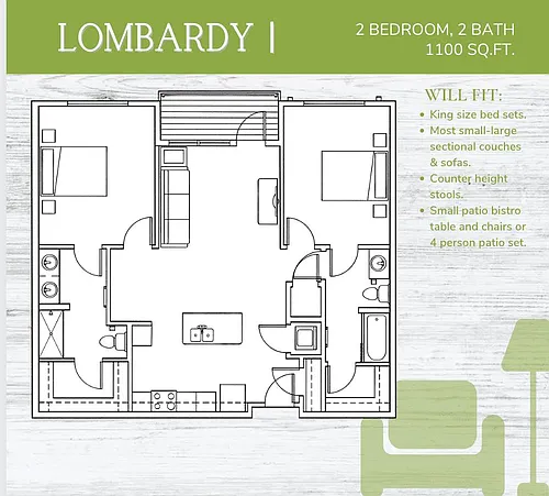 Floor plan Lombardy