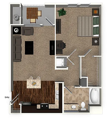 Floor plan A21