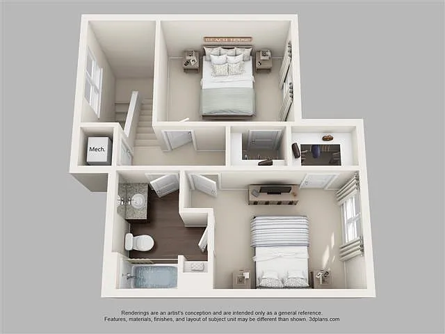 Floor plan The Bur