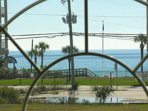 Gulf View from the Living Room.