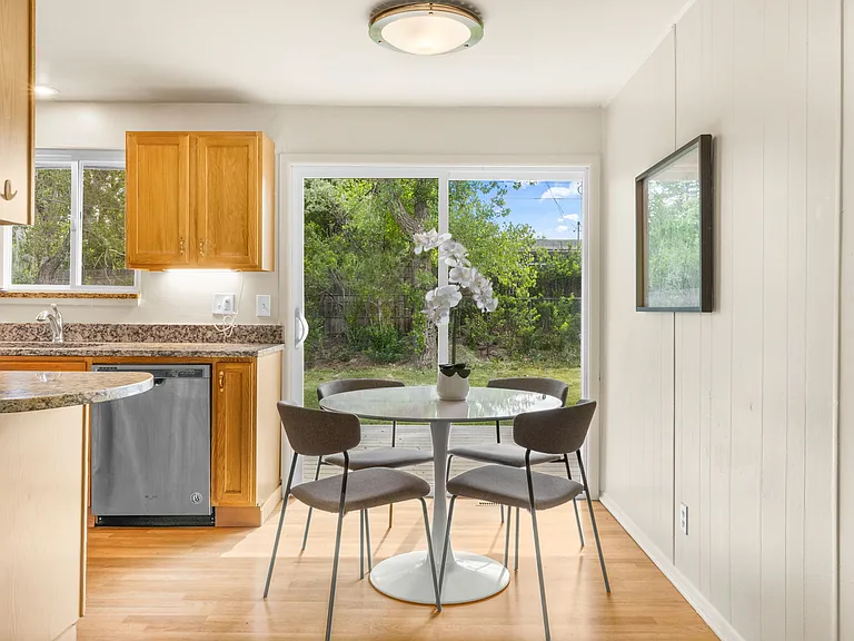 Dining area.