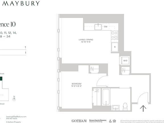 2nd image of 550 10th Ave #1810