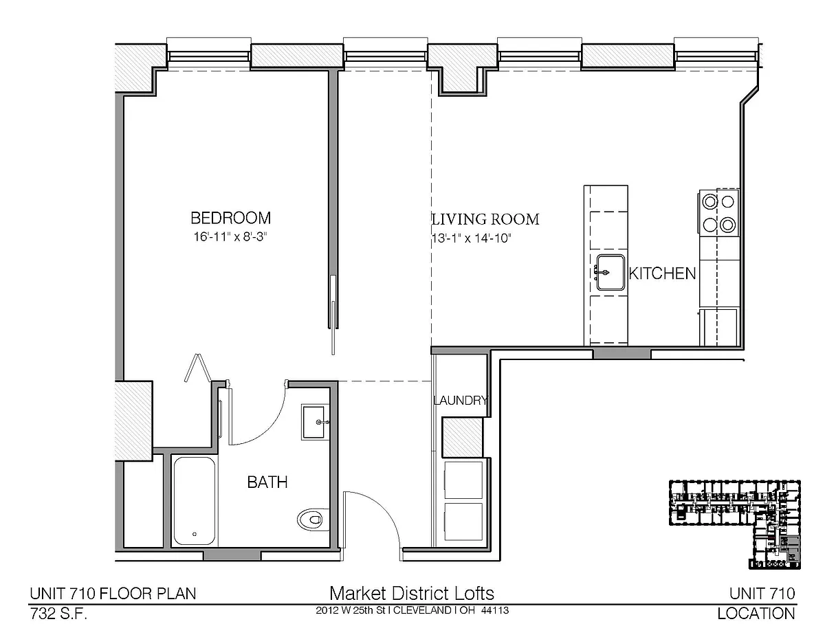 Floor plan 710