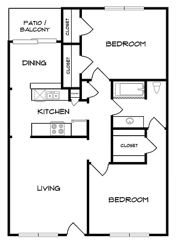 Floor plan B1