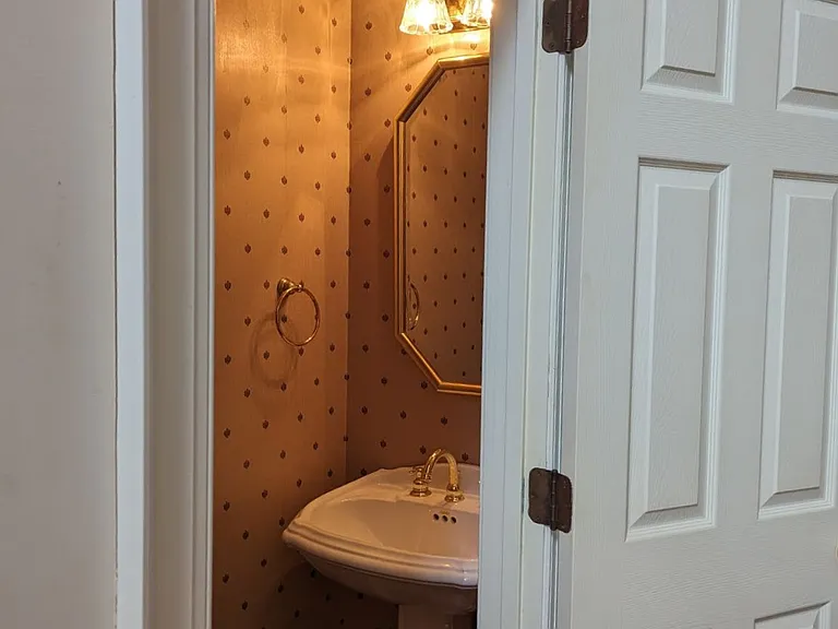 View into downstairs Half Bath.
