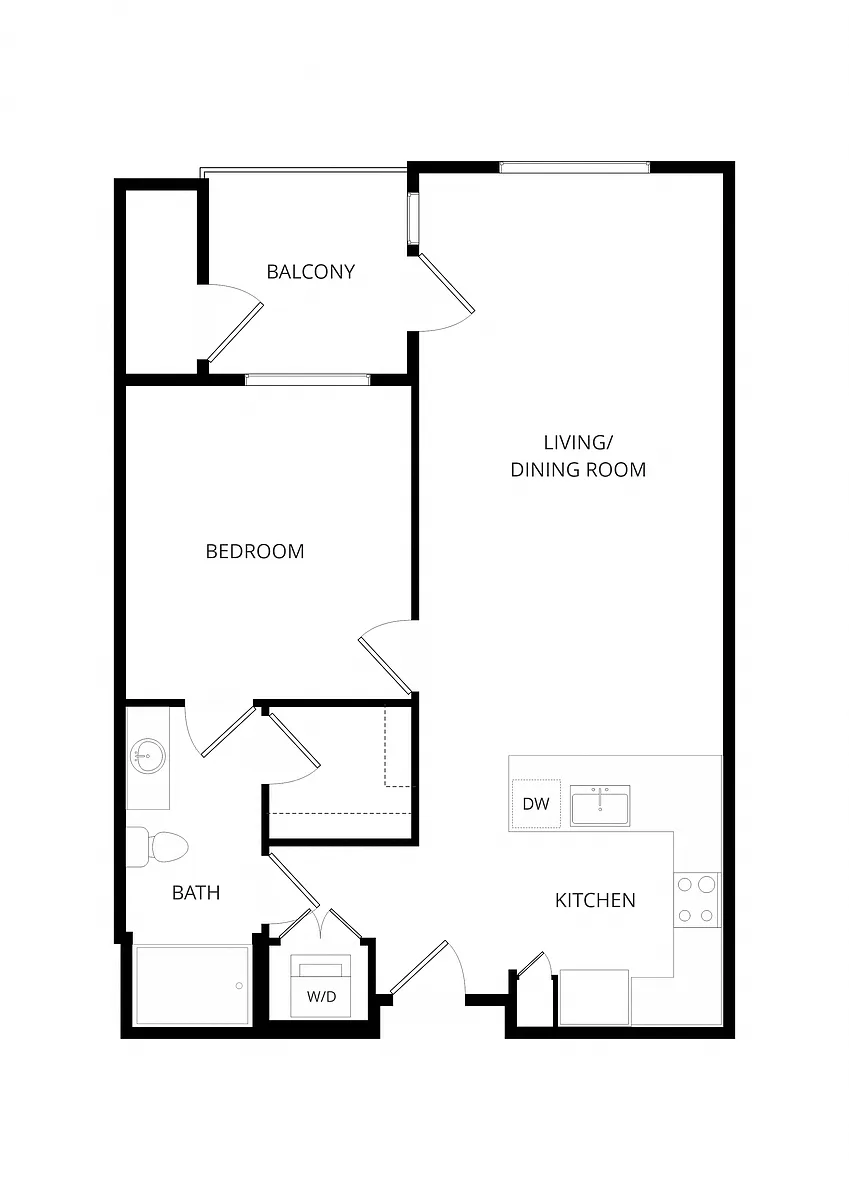 Floor plan Hendry