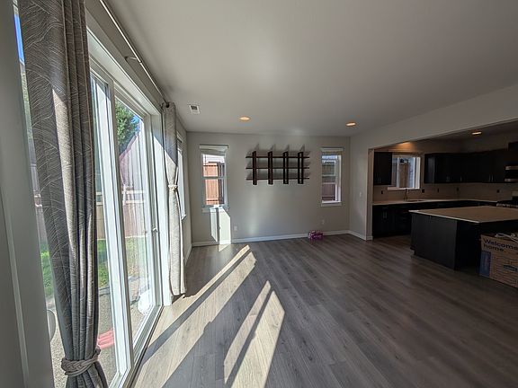 Light filled open concept living area