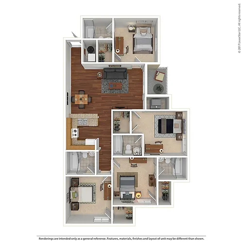 Floor plan 4X4