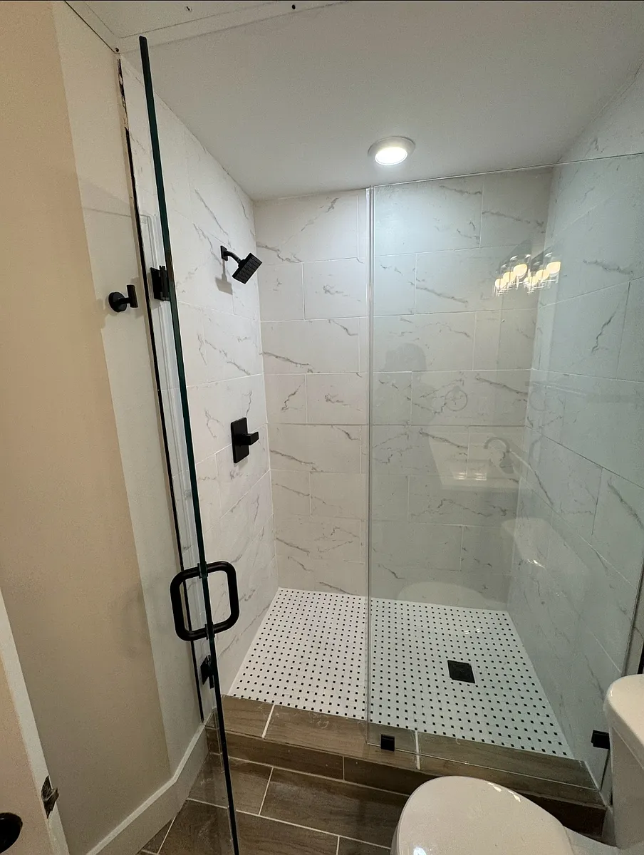 Spacious Walk-in shower in Main Bathroom - 2385 Rhode Island Ave NE #3