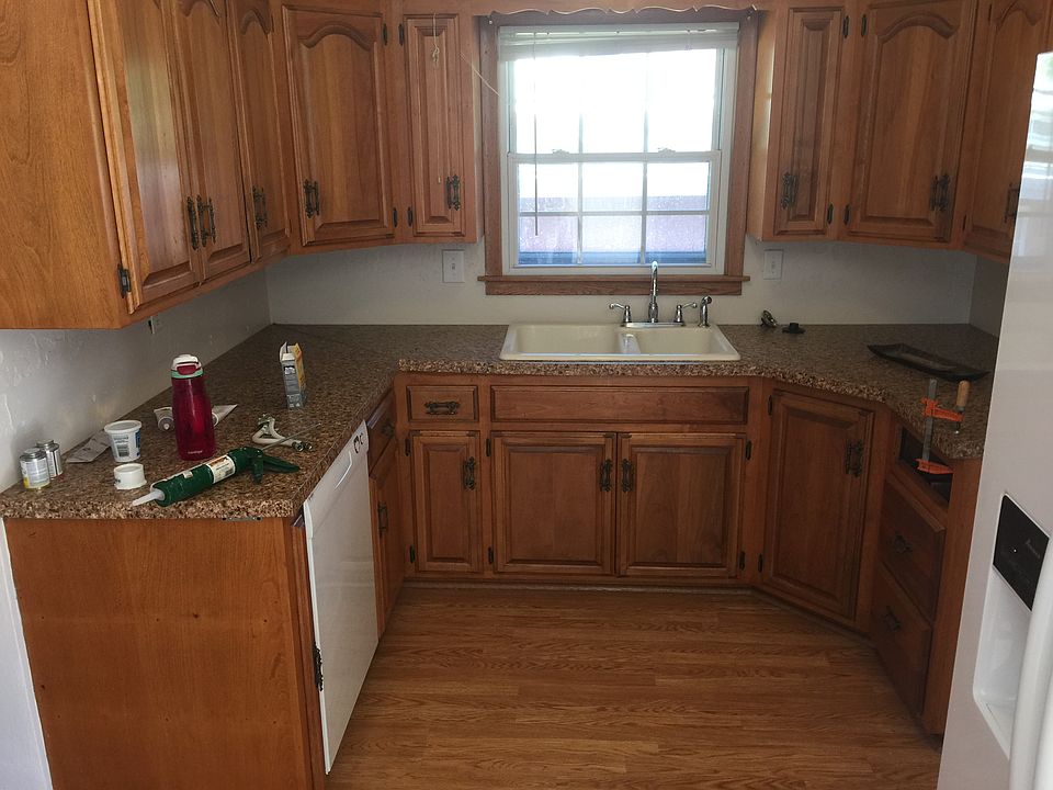 New counter tops, sink 