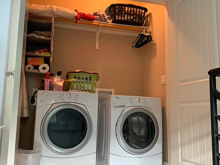Full size washer and dryer