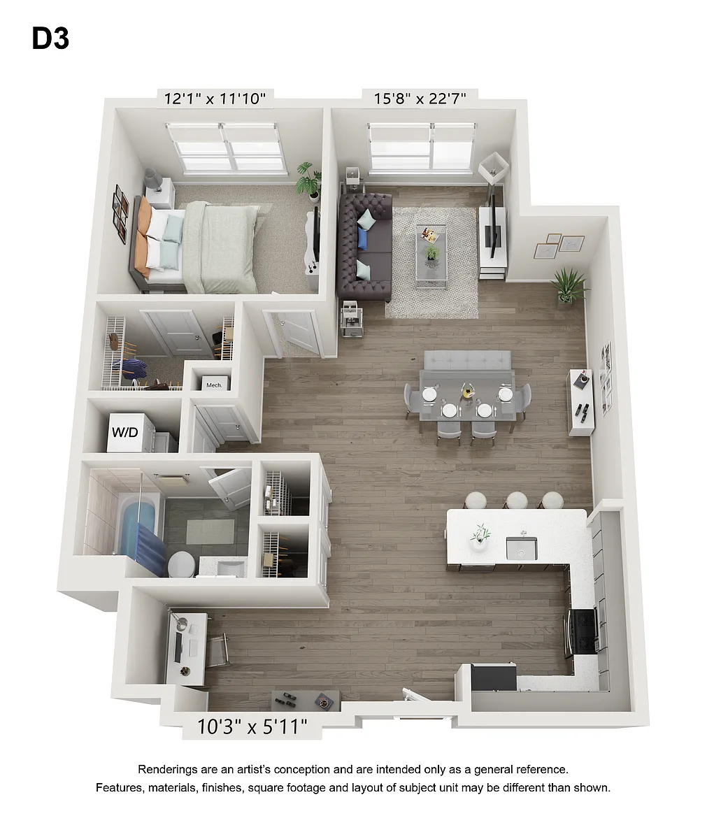 Floor plan AF-D3